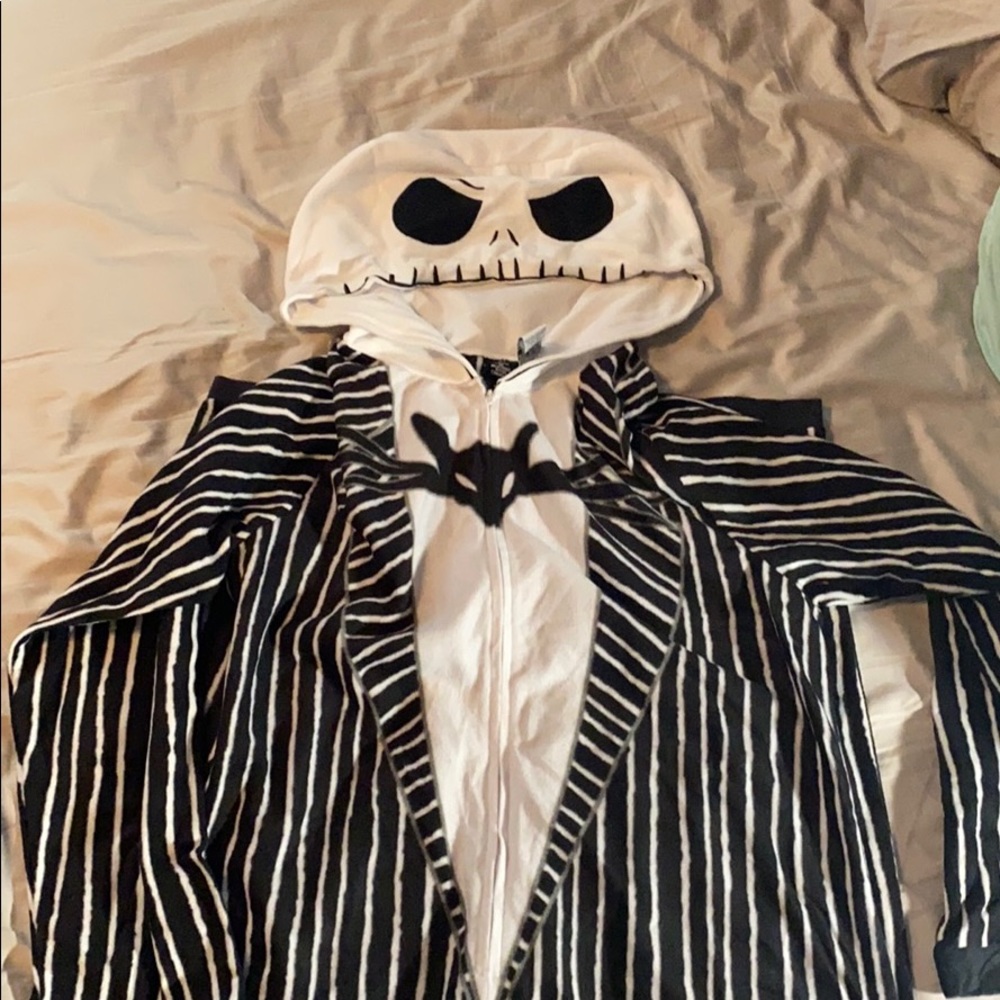 Nightmare before Christmas Jack onesie pajamas